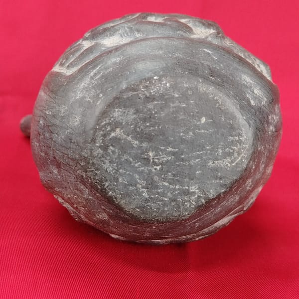Pre Columbian Chimú Ceramic Double-Spout Bottle Ceremonial Artifact Peru - Image 10